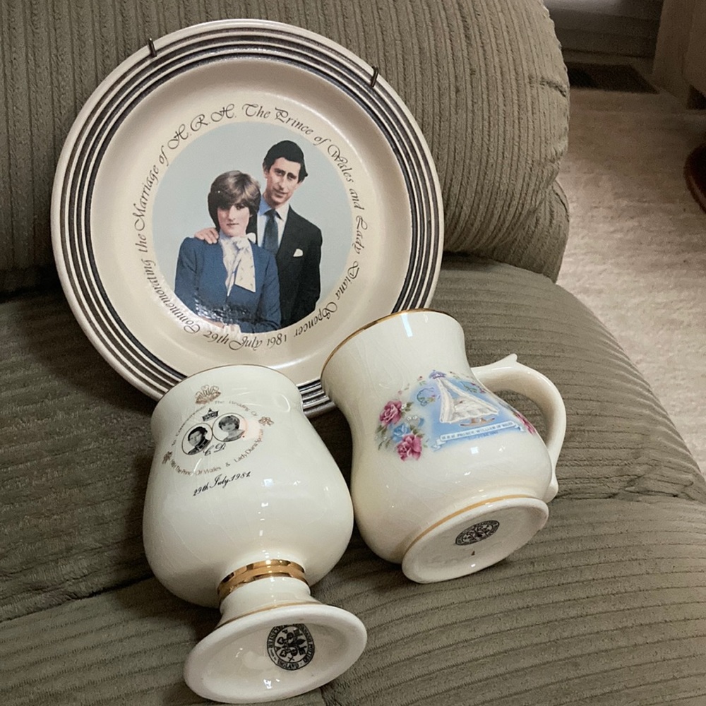 England made . Birth of William, Charles and Di wedding, 1981